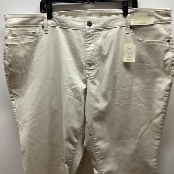 St. John's Size 26W Birch Straight Mid Rise Jeans. New With Tags. - Picture 3 of 8